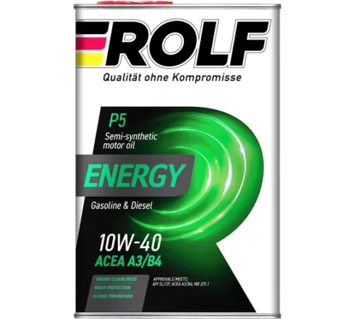 Моторное масло Rolf Масло Energy, 4 л
